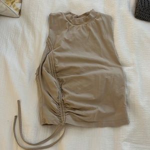 Nude super down going out tank